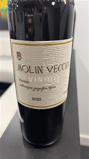 Toscana Không được chỉ định Molin Vecchio 2012