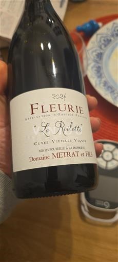 Beaujolais Fleurie Domaine Metrat et Fils La Roilette Vieilles Vignes 2021