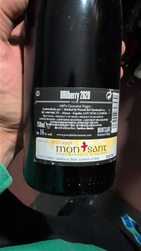 Catalonia Montsant Portal del Montsant BRUBerry 2020