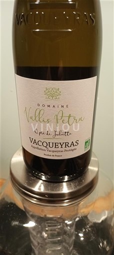 Thung lũng Rhône Vacqueyras Domaine Vallis Petra Opale Juliette Không niên vụ