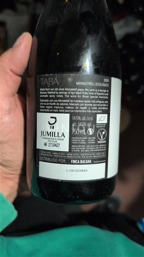 Murcia Jumilla Finca Bacara Tabá 2020