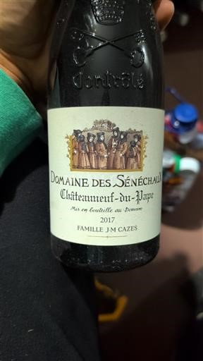 Thung lũng Rhône Châteauneuf-du-pape Domaine S Sénéchaux 2017