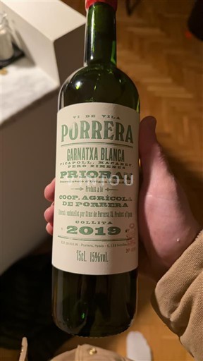 Catalonia Priorat Coop. Agrícola de Porrera Garnatxa Blanca 2019
