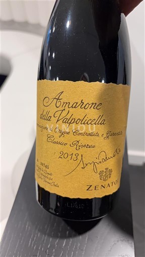 Vénétie Amarone della Valpolicella Zenato Classico Riserva 2013