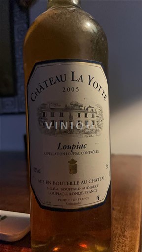 Bordeaux Loupiac Château La Yotte 2005