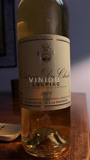 Bordeaux Loupiac Château Chalet 2018