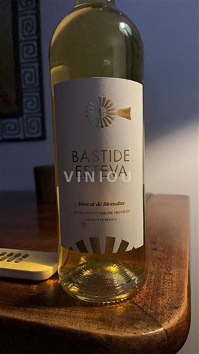 Roussillon Muscat de Rivesaltes Bastide Esteva Neročník