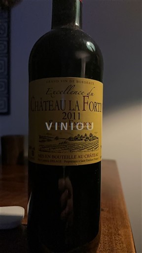 Bordeaux Saint-Émilion Château La Fortune Excellence 2011