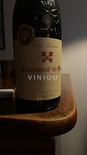 Rhône Valley Châteauneuf-du-Pape Cuvée Réserve 2013