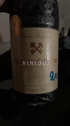 Valea Ronului Châteauneuf-du-Pape Cuvée Réserve 2013