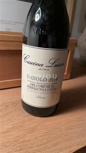 Piamonte Barolo Cascina Luisin Serralunga d'Alba 2016