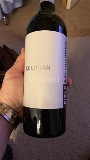 Vùng trồng nho được cấp phép California Không được chỉ định Field Recordings Koligian 2021