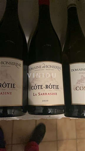 Thung lũng Rhône Côte-rôtie Domaine Bonserine La Sarrasine 2020