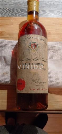 Bordeaux Loupiac Domaine Roc Haut Loupiac 1964