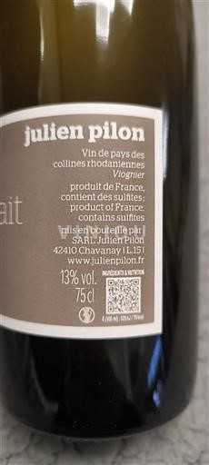 Vallée du Rhône Côtes-du-rhône Julien Pilon Mon grand père était limonadier 2024