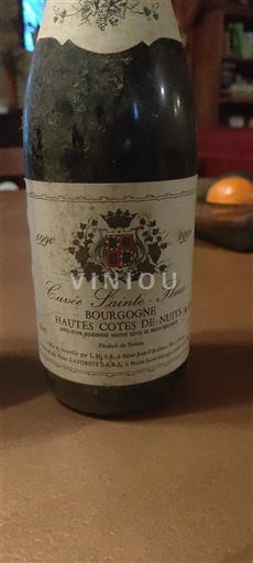Burgundy Hautes Côtes de Nuits Domaine Laforest Sainte-Maire 1990