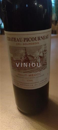 Bordeaux Haut-Médoc Château Picourneau 1996