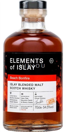 Viski Mešani viski Elements of Islay Beach Bonfire Elements of Islay 5a - 2023 Škotska Islay