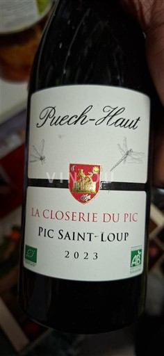 Languedoque Pic-saint-loup Château Puech-Haut La Closerie du Pic 2023