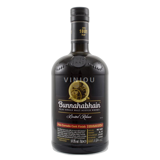 Viski Single Malt Whisky palo cortado hand filled exclusive  Bunnahabhain 12a - 2007 Škotska Islay