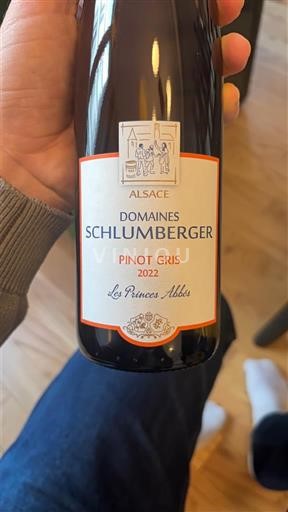 Alsace Ospecificerad Domaine Domaines Schlumberger Les Princes Abbés 2022