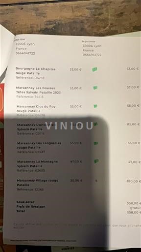 Burgundija Marsannay Sylvain Pataille L'Ancestrale 2023