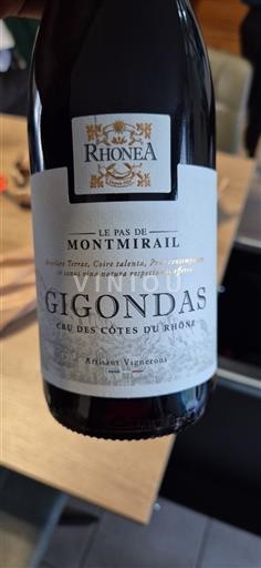 Rhône Valley Gigondas Rhonéa Le Pas de Montmirail Non-Vintage
