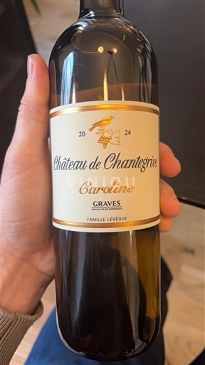 Bordeaux Graves Château Chantegrive Caroline 2024