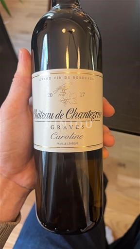 Bordeaux Graves Château Chantegrive Caroline 2017