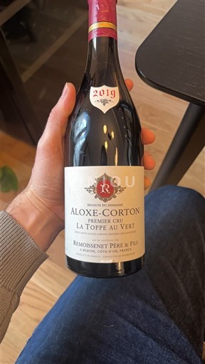 Borgogna Aloxe-Corton Premier Cru Remoissenet Père et Fils La Toppe au Vert 2019