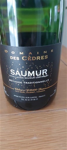 Loire Valley Saumur Domaine S Cèdres Non-Vintage