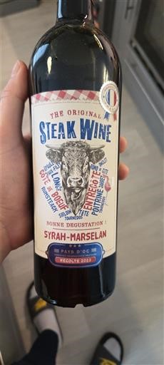 Languedoc und Roussillon Pays d'Oc Steak Wine Syrah-Marselan 2023