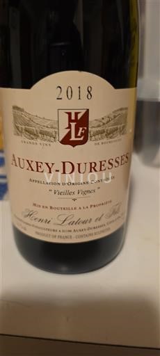 Borgogna Auxey-Duresses Henri Latour et Fils Vieilles Vignes 2018