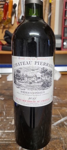 Bordeaux Bordeaux superiore Château Pierrail 2015