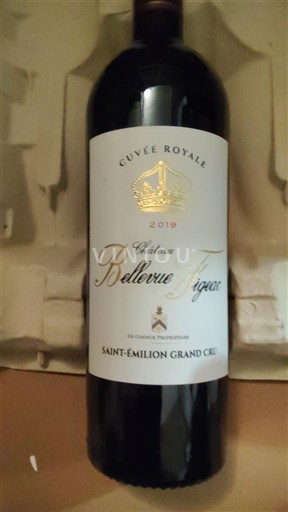 Bordeaux Saint-Émilion Grand Cru Grand Cru Château Bellevue Figeac Royale 2019