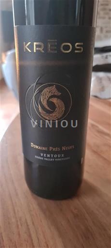 Rhône-dalen Ventoux Domaine Prés Neufs Kreos 2023