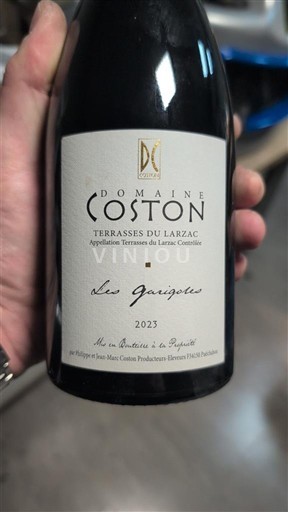 Languedoque Terrasses du Larzac Domaine Coston Les Garigotes 2023