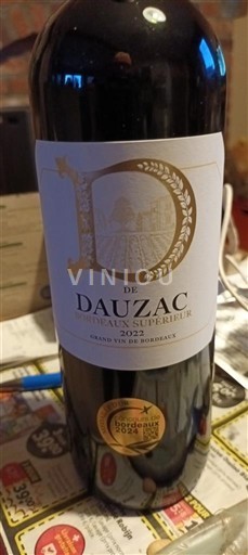 Бордо Бордо Суперіор Dauzac D de Dauzac 2022