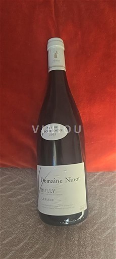Bourgondië Rully Domaine Ninot La Barre 2003