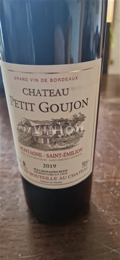 Bordo Montanja Sen Emilion Château Petit Goujon 2019