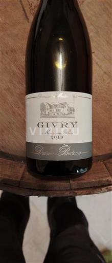 Burgundy Givry Domaine Danjean-Berthoux Meix au Roy 2019