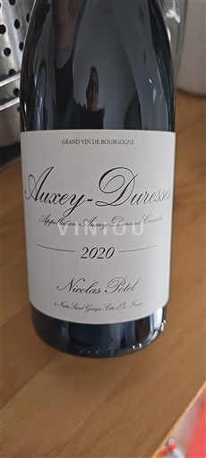 Borgogna Auxey-Duresses Nicolas Potel 2020