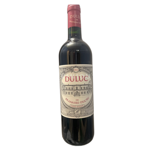 Bordeaux Saint-Julien Château Branaire-Ducru Duluc 2016