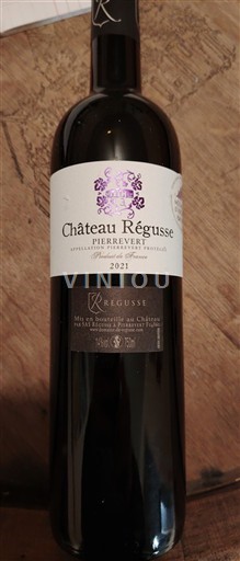 Thung lũng Rhône Pierrevert Château Régusse 2021