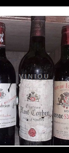 Bordeaux Saint-Émilion Château Haut-Corbin 1972