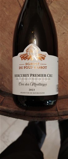 Borgogna Mercurey Premier Cru Domaine Four Bassot Clos des Montaigus 2023