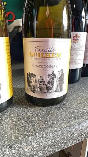 Rượu vang Blanc sec Famille Guilhem 2024 Pháp Languedoc và Roussillon Vùng đất Oc IGP