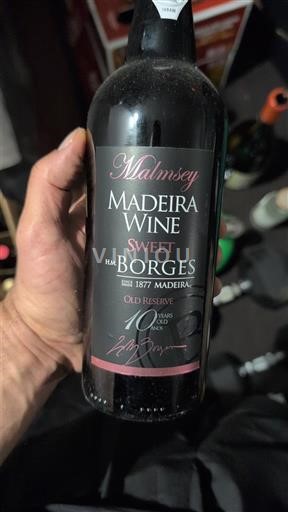 Portugal Madeira Borges Old Reserve 10 Years Old Icke årgångsbetecknad
