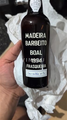 Bồ Đào Nha Madeira Barbeito Frasqueira Boal 1994