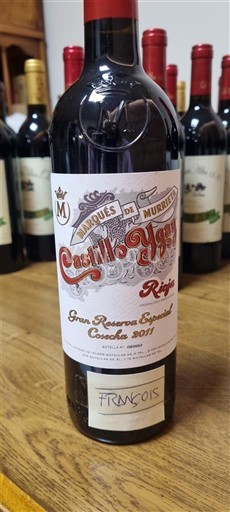 La Rioja Rioja Marqués de Murrieta Castillo Ygay Gran Reserva Especial 2011